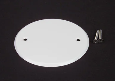 Keyless Fixtures and Access. Blank Up Kit in White (46|BUK)