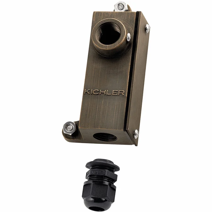 Kichler 15609CBR LED Retrofit Centennial Brass Modern Centennial Brass Exterior Tree Bracket