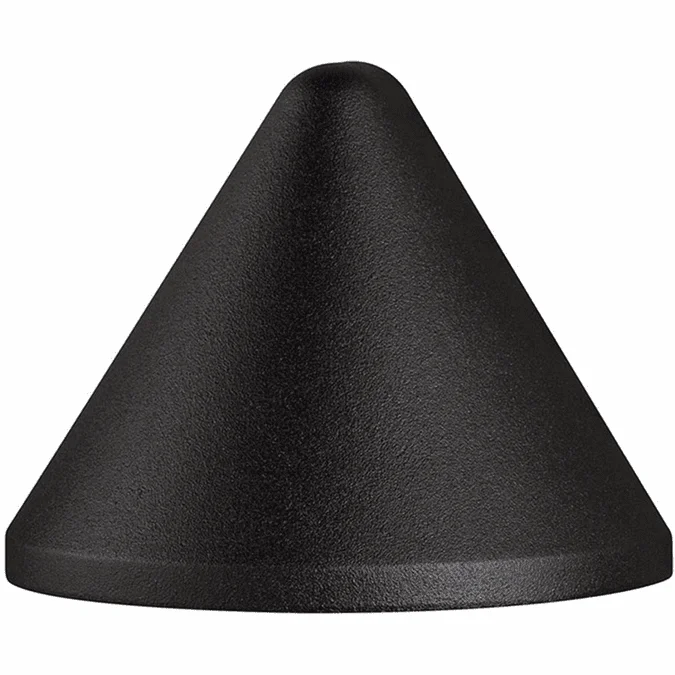 Kichler 16110BKT30 Fundamentals Modern Textured Black LED Outdoor 3000k Deck Lighting