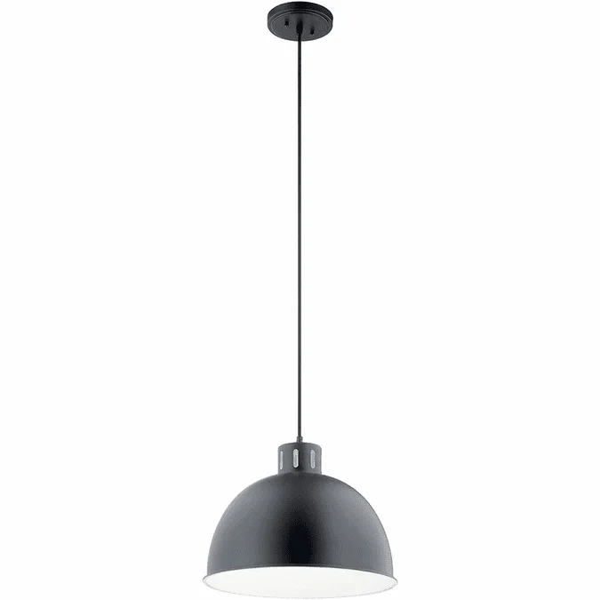 Kichler 52153BK Zailey Modern Black Hanging Light