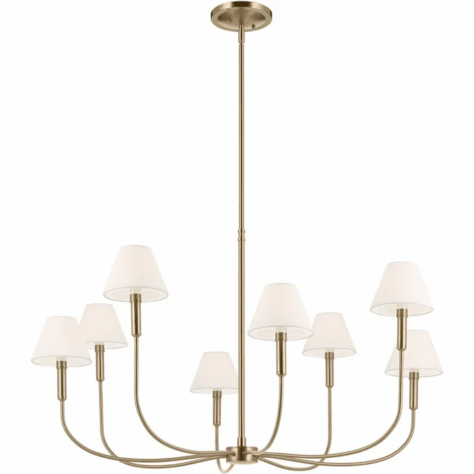 Kichler 52769CPZ Eadie Modern Champagne Bronze Hanging Chandelier