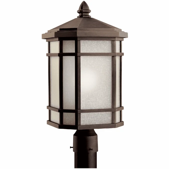 Kichler 9902PR Cameron 20 Inch Fluorescent Outdoor Post Lantern