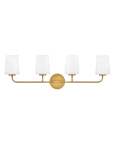 Kline LED Vanity in Heritage Brass (531|853454HB)