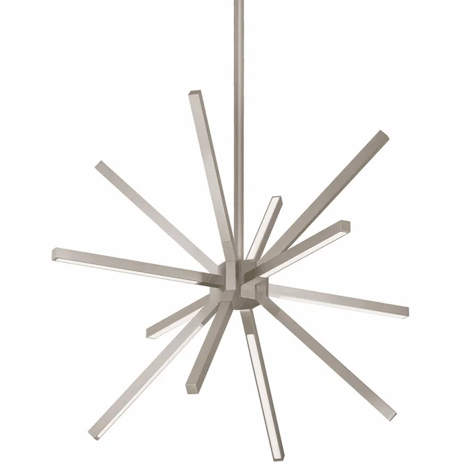 Kuzco CH14220-BN Sirius Minor Contemporary Brushed Nickel LED Mini Chandelier Lighting