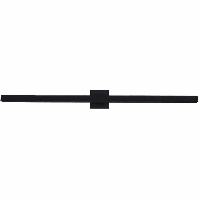 Kuzco WS10437-BK-2700K Galleria Modern Black LED 37″ Bathroom Wall Sconce