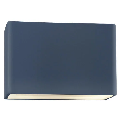 Large ADA Wide Rectangle LED Wall Sconce – Closed Top (254|CER-5650-MDMT-LED2-2000)