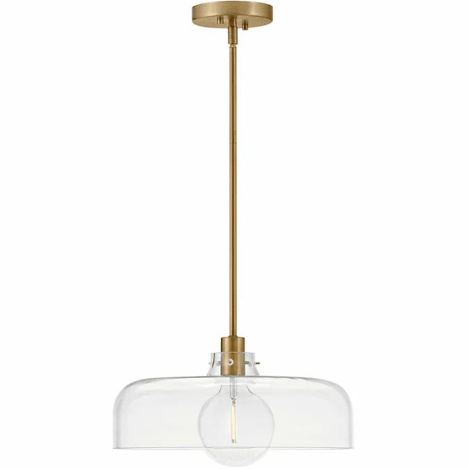 Lark 83497LCB Maisie Modern Lacquered Brass LED Drop Lighting Fixture