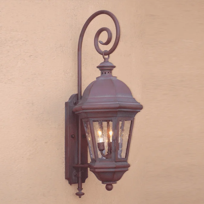 Lighting Innovations BP1712 Outdoor 11″ Wide x 28″ Tall Lamp Sconce