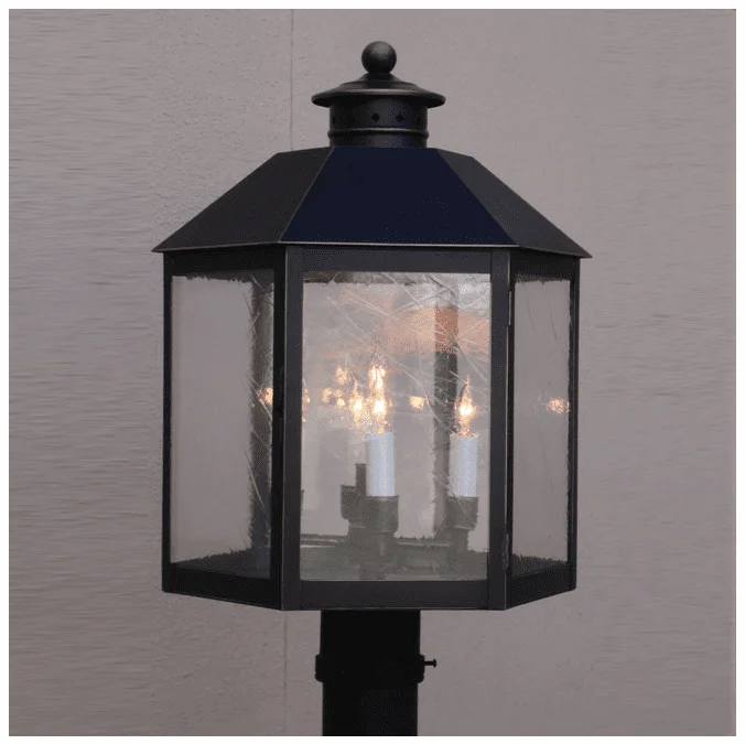 Lighting Innovations P1973 Outdoor 14″ Wide x 20.8″ Tall Post Light Fixture