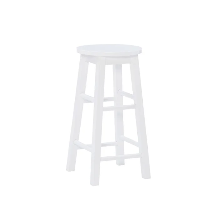 Linon 24″ Counter Stool White CS251WHT01U