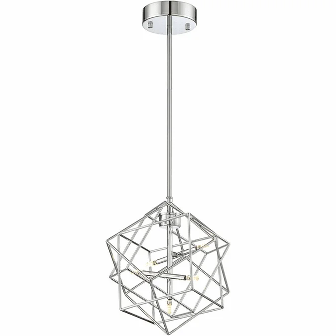 Lite Source LS-19854C Stacia Contemporary Chrome LED Drop Ceiling Lighting