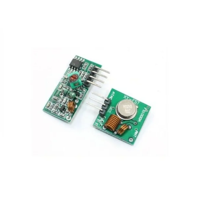 Low Cost 433Mhz RF transmitter and receiver link kit for Arduino