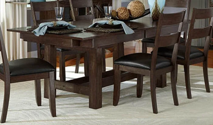 Mariposa Gathering Table in Warm Grey MRPWG6701