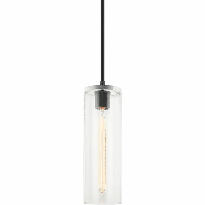 Matteo C32511MB Lincoln Matte Black Mini Drop Lighting Fixture