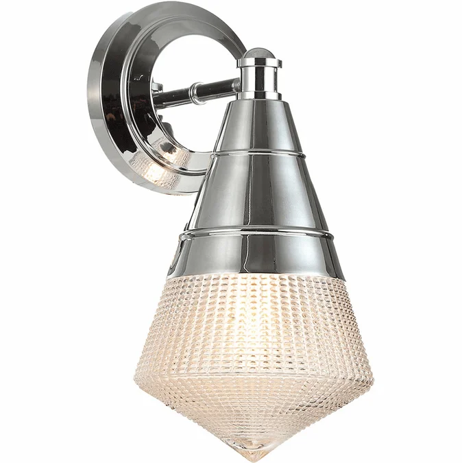 Maxim 10391PRPC Hargreaves Contemporary Polished Chrome Lamp Sconce