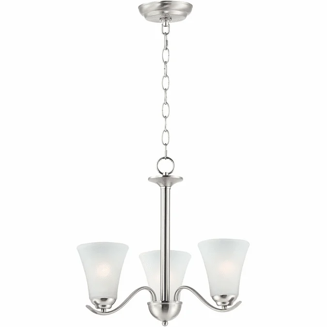 Maxim 12073FTSN Vital Traditional Satin Nickel Mini Chandelier Light