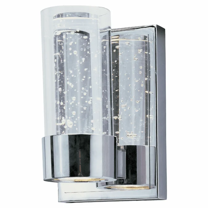 Maxim 20901CLPC Sync Contemporary Polished Chrome Finish 5″ Wide LED Wall Sconce