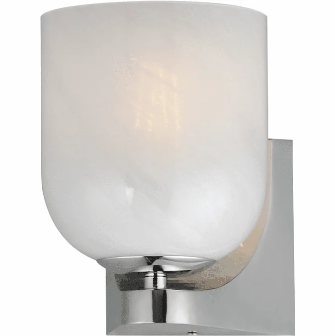 Maxim 21231MRPC Scoop Contemporary Polished Chrome Lighting Wall Sconce