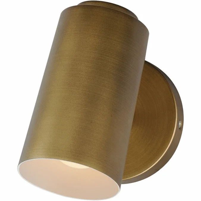Maxim 62001NAB Spot Light Modern Natural Aged Brass LED Exterior Wall Sconce