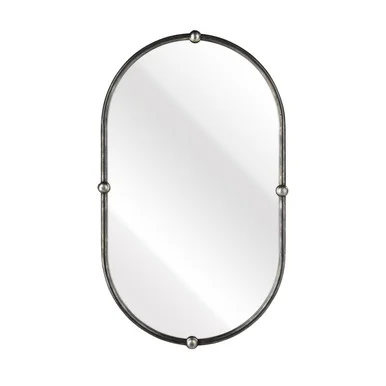 Medora Wall Mirror in Aged Black (45|S0036-10148)
