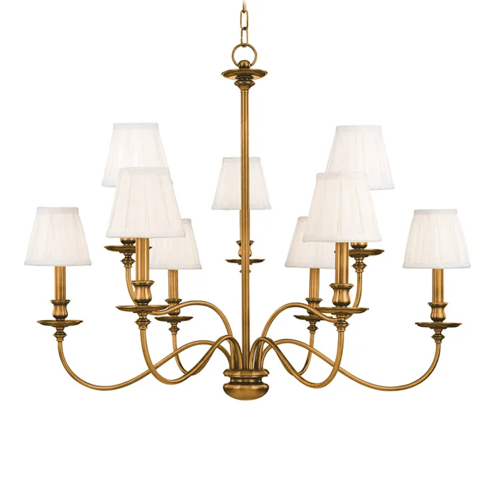 Menlo Park Nine Light Chandelier