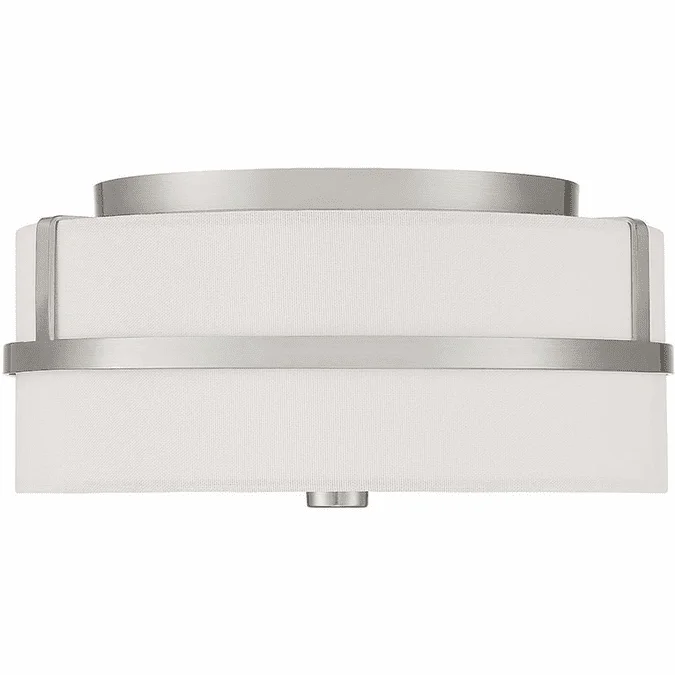 Meridian M60065BN Modern Brushed Nickel Ceiling Light Fixture