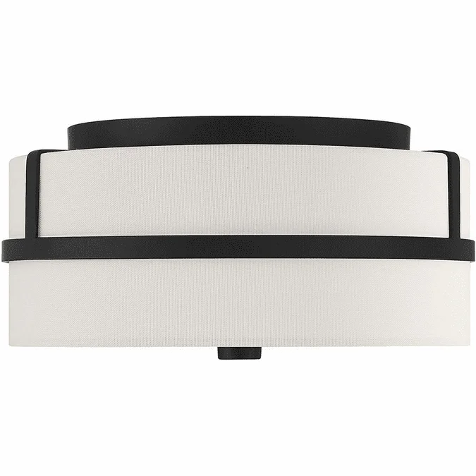 Meridian M60065MBK Modern Matte Black Ceiling Lighting Fixture