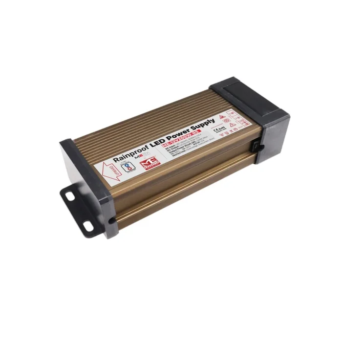METEK 12V 16.7A 200W Rainproof Power Supply ME-12V 16.7A-RP IP43 Outdoor Industrial SMPS