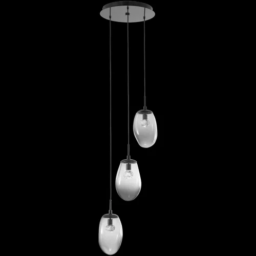 Meteo Round 3pc Multi-Pendant (1289|CHB0067-03-BS-ZS-C01-L3)