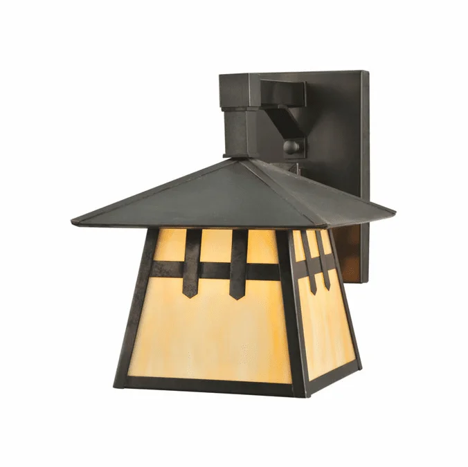 Meyda Custom 112391 Stillwater Double Cross Mission 9 Inch Tall Wall Lighting Fixture