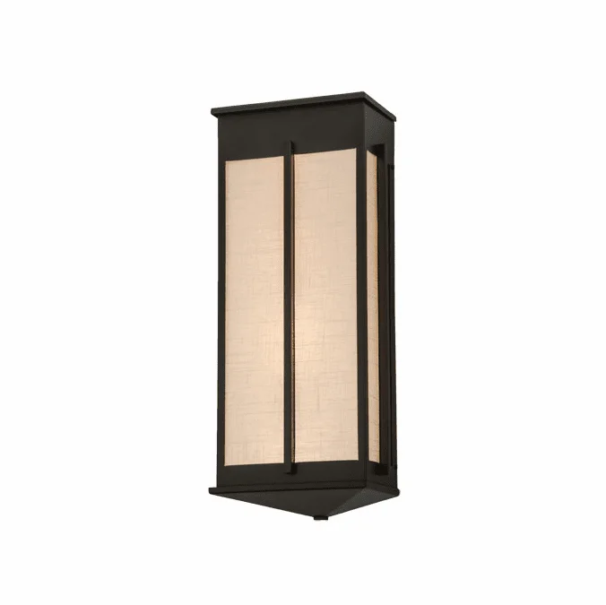 Meyda Custom 151017 Ticino Linne Timeless Bronze Wall Sconce Lighting