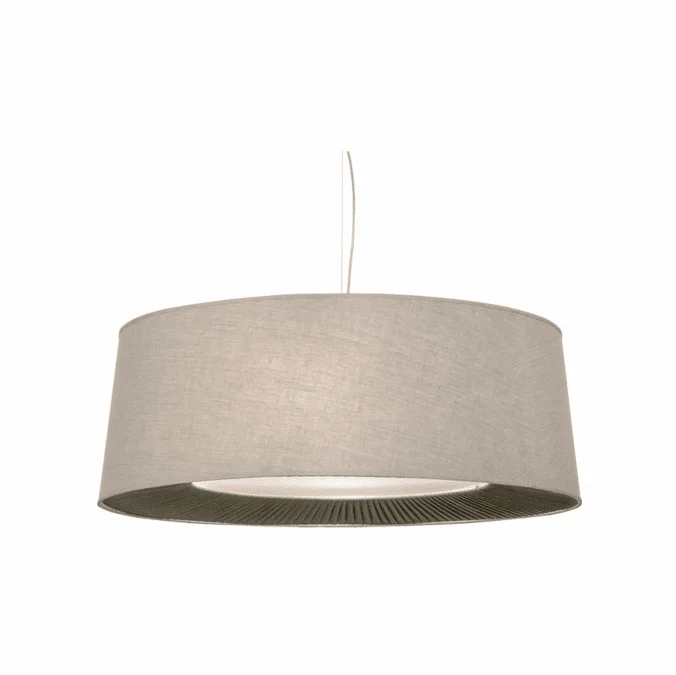 Meyda Custom 152530 Bruges Tapered Pleated Bottom Return Drop Ceiling Light Fixture