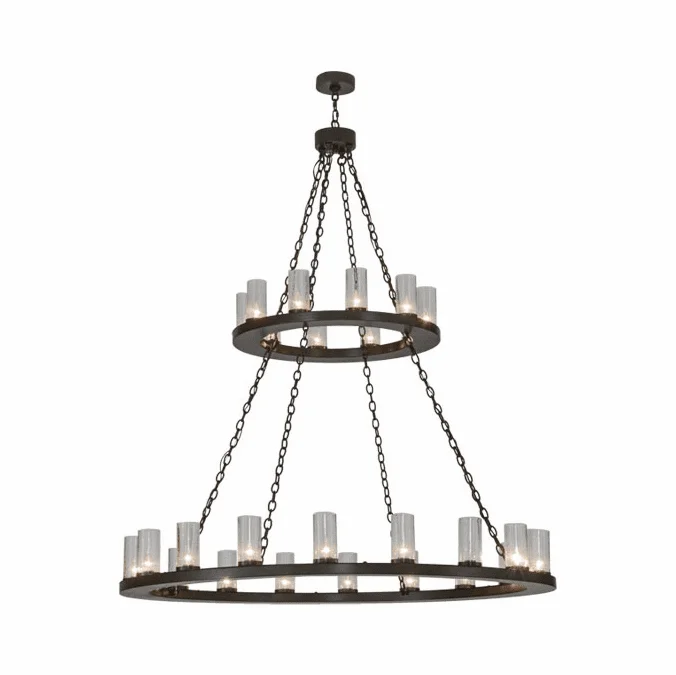 Meyda Custom 153513 Loxley Timeless Bronze Chandelier Light