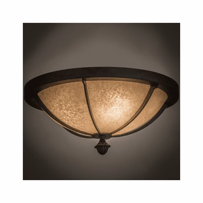Meyda Custom 163088 Dominga Chestnut Ceiling Light Fixture