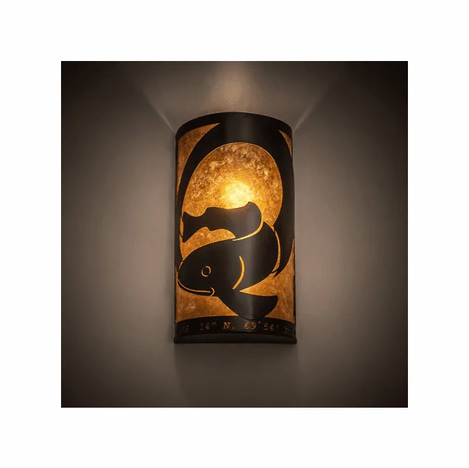 Meyda Custom 210169 Personalized Oil Rubbed Bronze Light Sconce