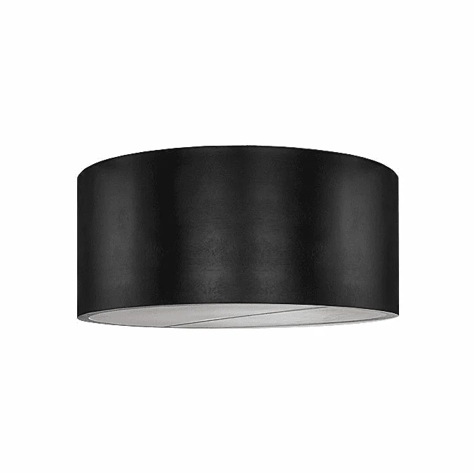 Meyda Custom 246118 Cilindro White And Black Overhead Lighting