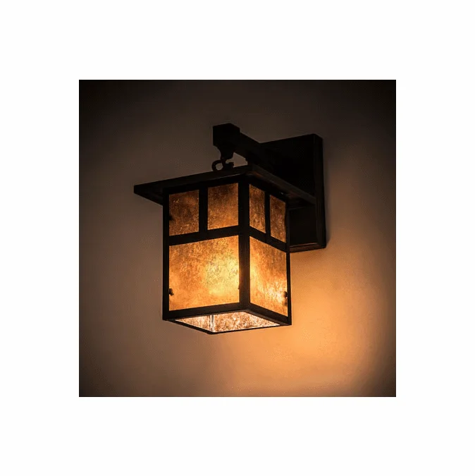 Meyda Custom 89355 Hyde Park Craftsman Craftsman Brown Wall Sconce Lighting