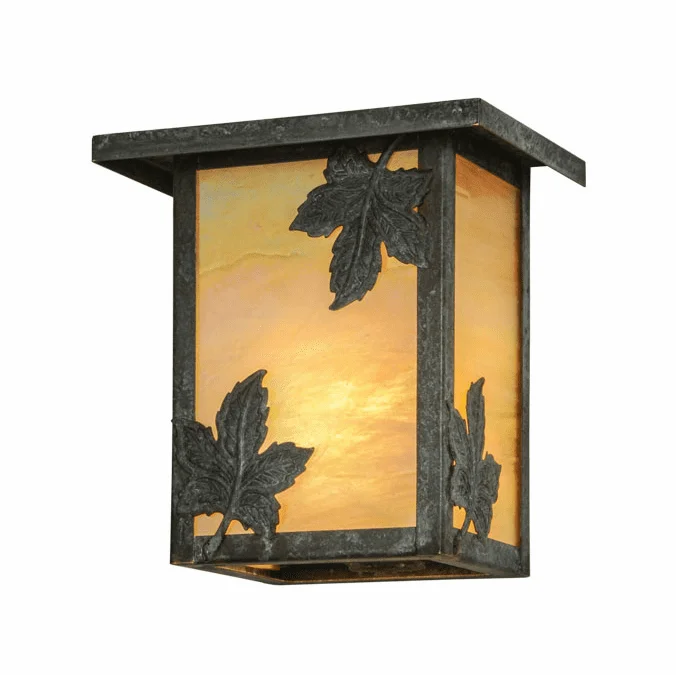 Meyda Custom 89640 Hyde Park Country Verdigris Indoor / Outdoor Lighting Sconce