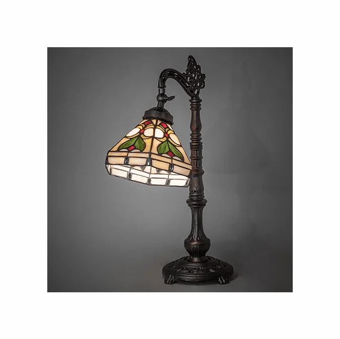 Meyda Lighting 244790 Middleton Tiffany Mahogany Bronze Table Lighting