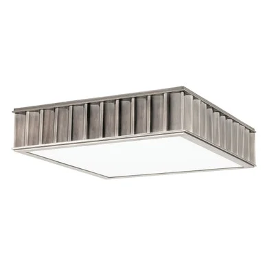 Middlebury Three Light Flush Mount in Historic Nickel (70|932-HN)