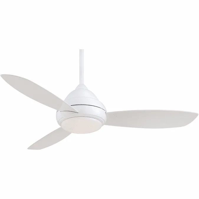 Minka Aire F517L-WH Concept I Contemporary White LED 52″ Home Ceiling Fan
