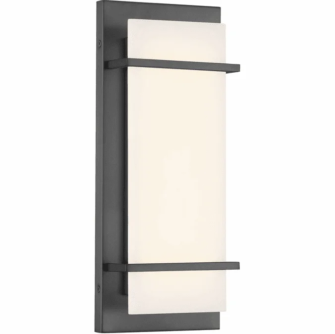 Minka Lavery 431-605-L Tarnos Modern Gun Metal LED Wall Lighting Sconce