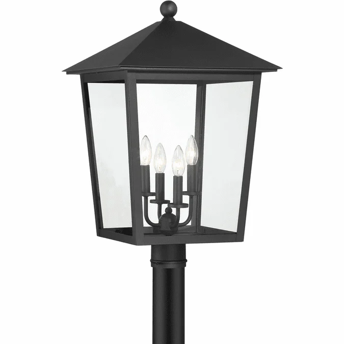 Minka Lavery 72135-66 Noble Hill Sand Coal Exterior Pole Lighting Fixture