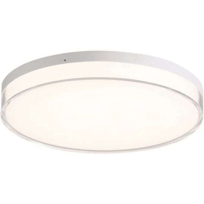 Minka Lavery 759-2-44-L Modern White LED 11″ Outdoor Ceiling Light Fixture