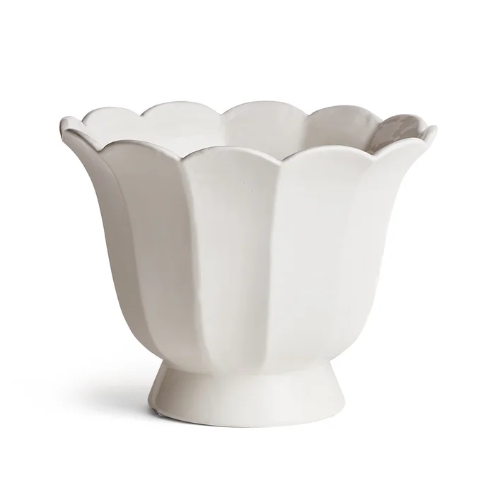mirabelle fluted cachepot large