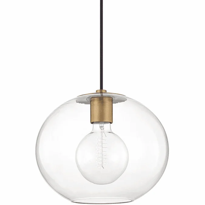 Mitzi H270701L-AGB Margot Modern Aged Brass Pendant Lighting