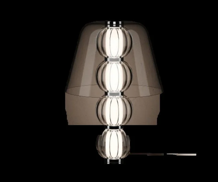 Mobital Amu Table Lamp Silver ALT-AMU9-GOSI-GLAS