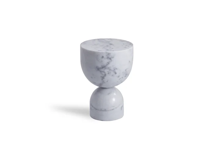 Mobital Apothecary Low End Table White Marble WEN-APOT-WHIT-LOW9