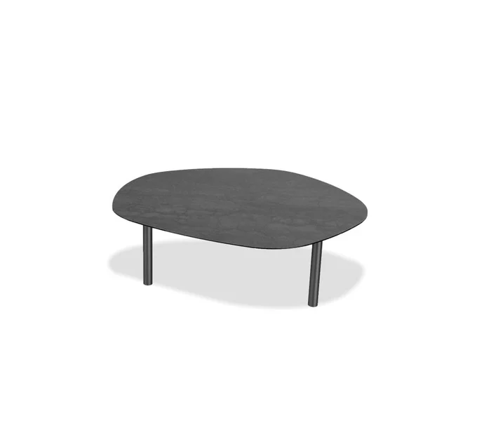 Mobital Arzo Large Coffee Table Industrial Grey Ceramic Top WCO-ARZO-IGRE-LARGE