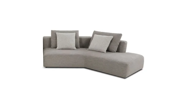 Mobital Como Corner RSF Birch Beige Base/ Bone Rib Weave Cushion Fabric SEC-COMO-BIBE-CORNR